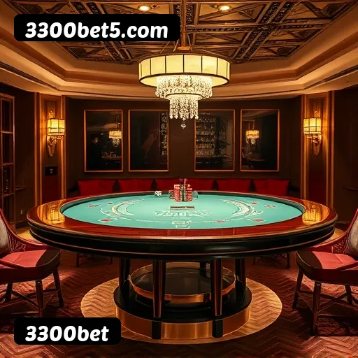 Jogos de Mesa Premium 3300bet - Blackjack, Roleta, Baccarat